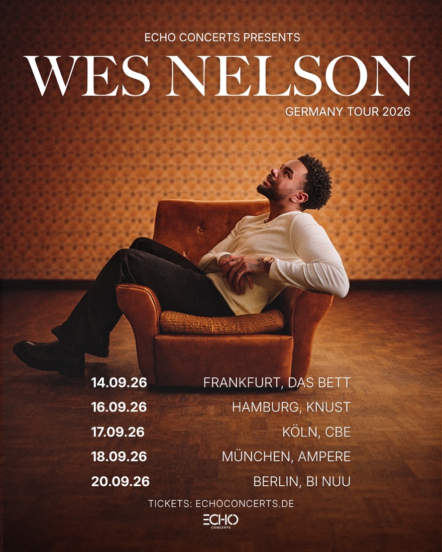 Wes Nelson – Germany Tour 2026